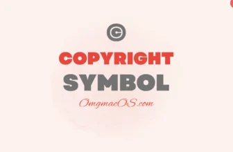 copyright symbol