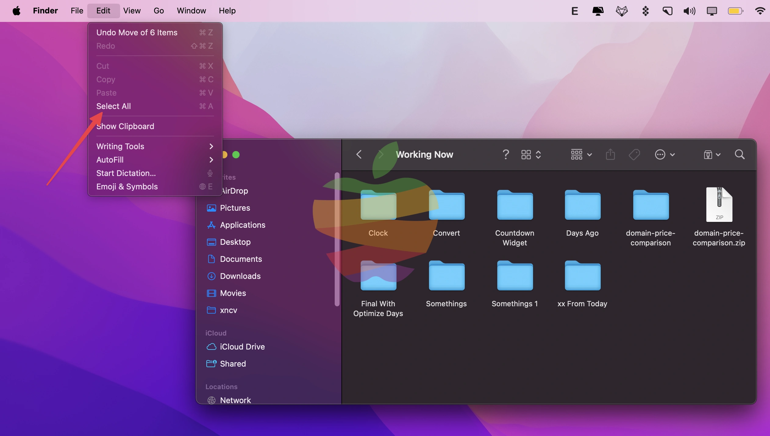 Select Multiple Files on Your Mac