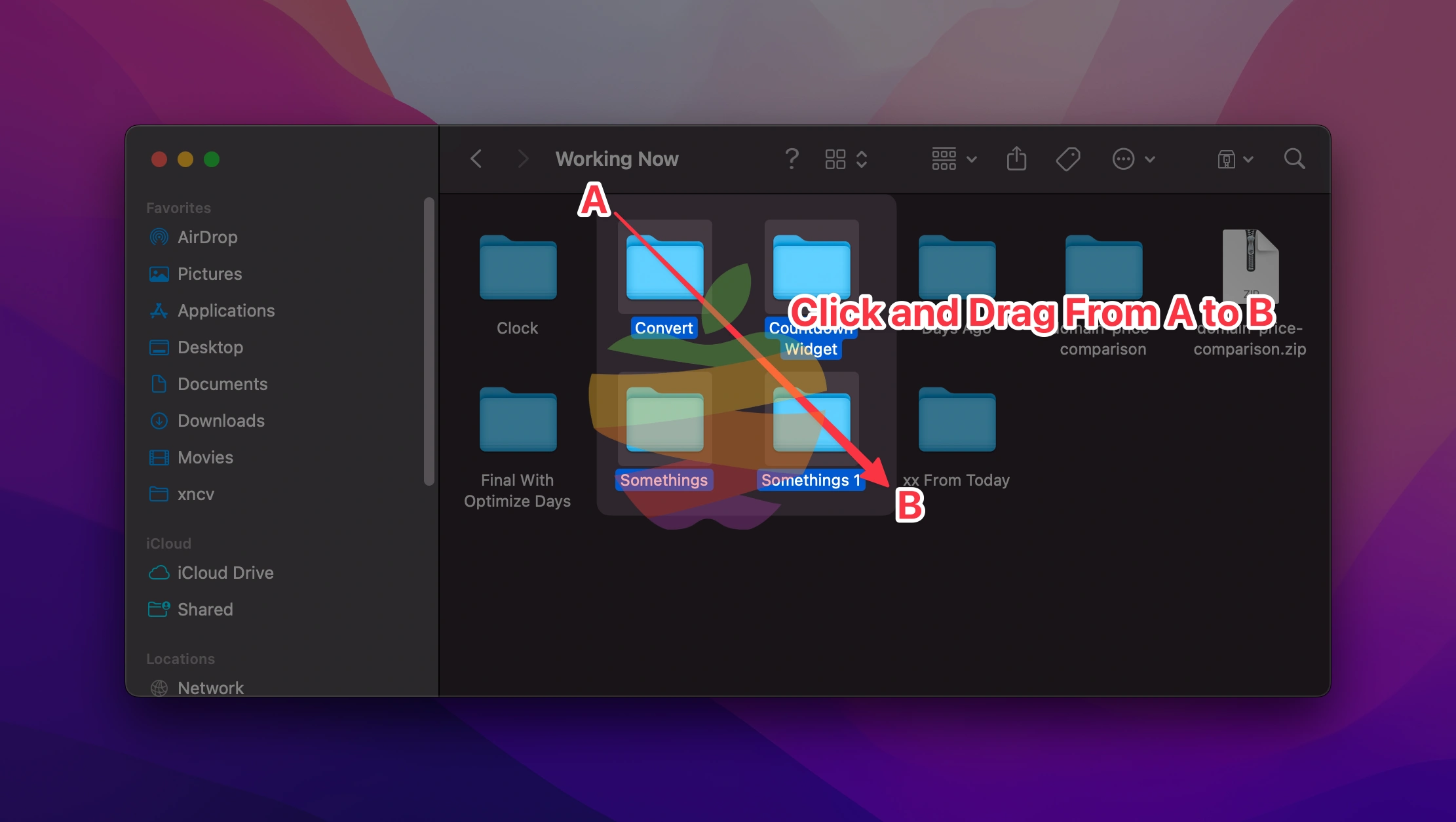 Select Multiple Files on Your Mac