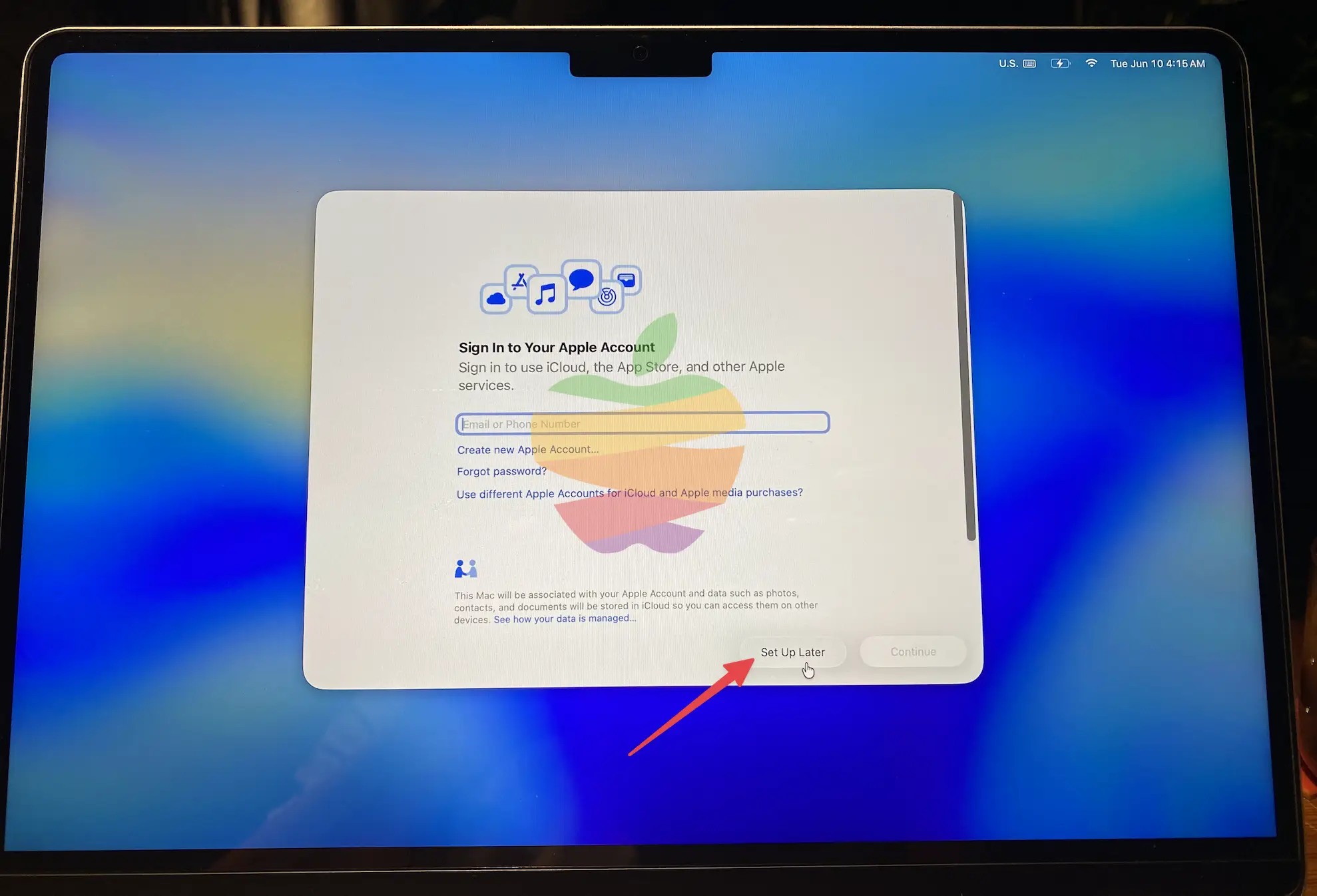 Install macOS Tahoe