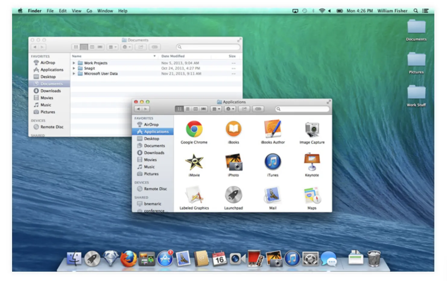 OS X 10.9 Mavericks (2013)