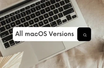all macos versions