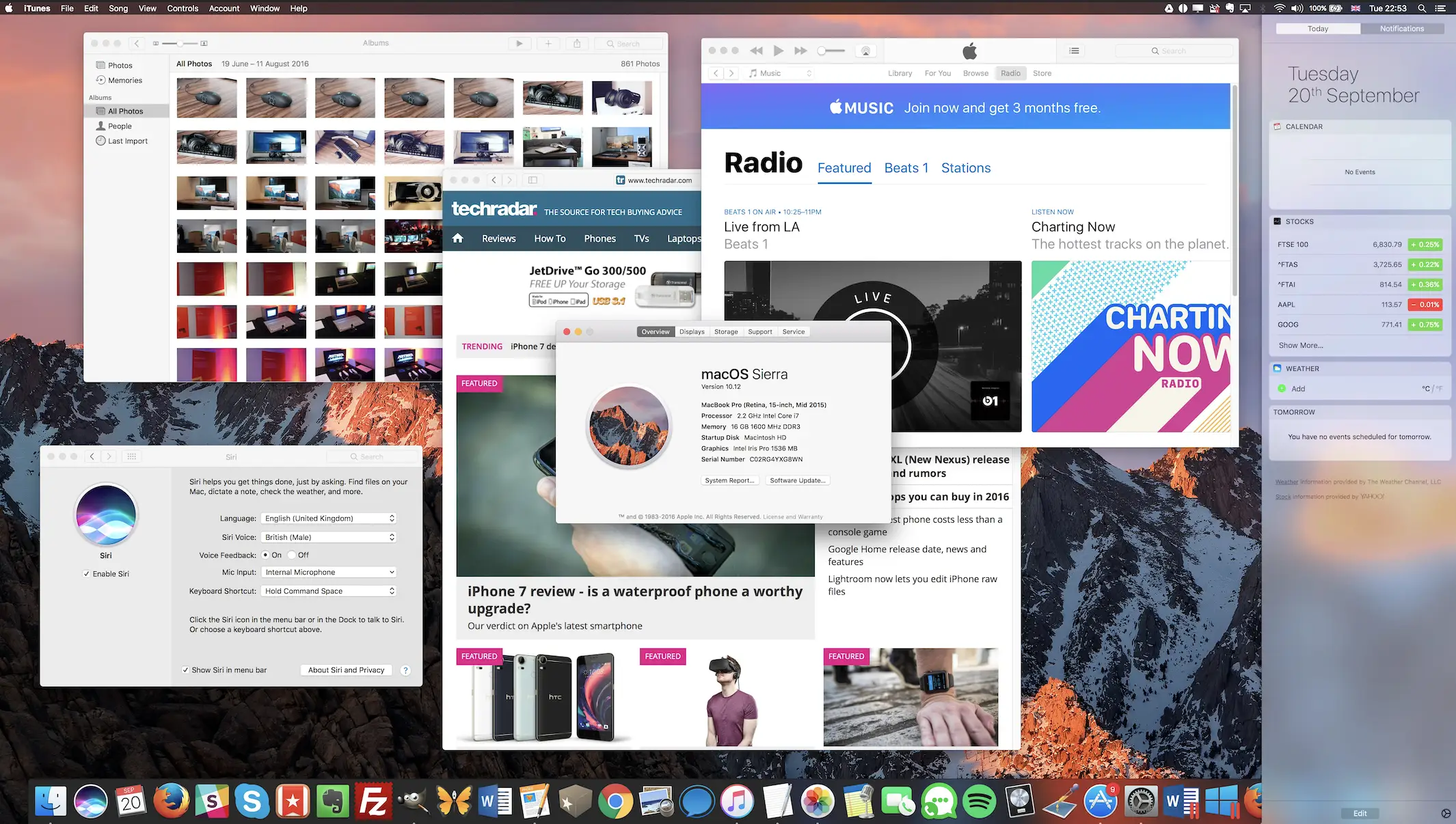 macOS 10.12 Sierra (2016) 1